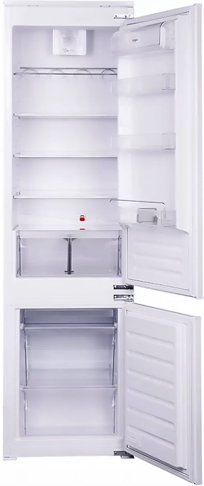 Вбудований холодильник Whirlpool ART9610/A+, Відкритий, 5 полиць із загартованого стекла, 6TH Sense, Білий, Висота 193.5 см