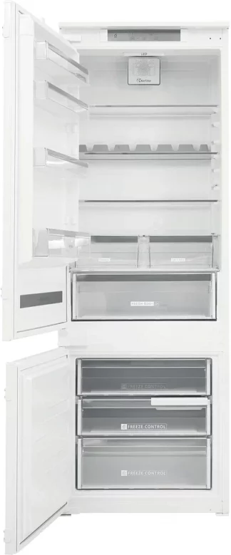 Вбудований холодильник Whirlpool SP40801EU, Вид спереду, З нижньою морозильною камерою, Італія, Білий, Висота 193.5 см